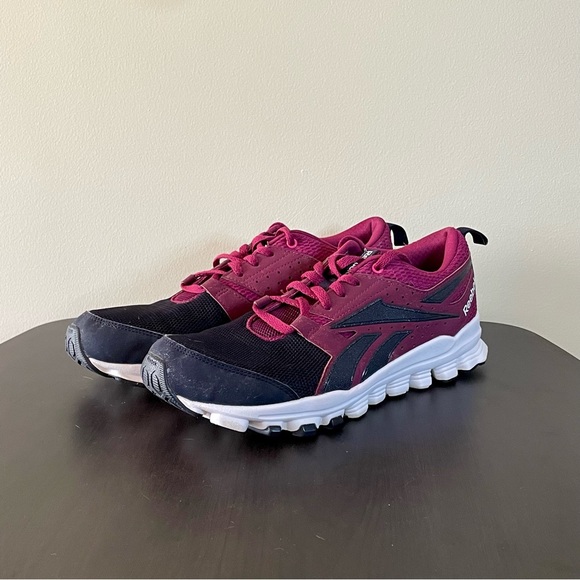 Reebok Training Women’s HexAffect Sport Running Shoes Burgundy Black - Size 9 - Picture 1 of 8